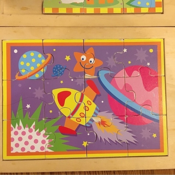 Creative Wood Wood Puzzle 4 Pack Wooden Puzzles Set - Picture 6 of 13